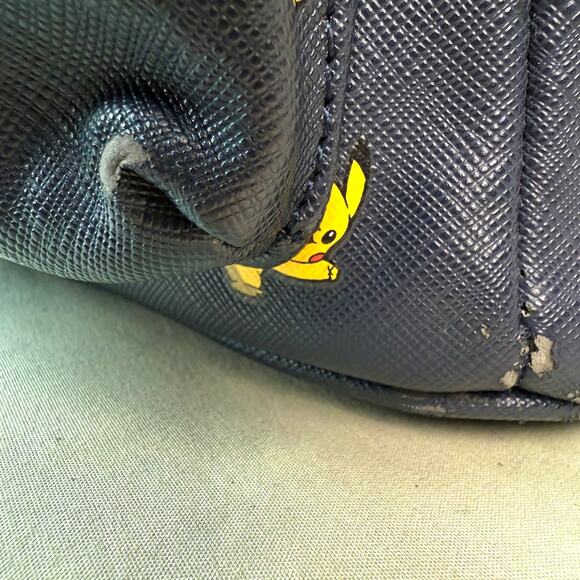 Loungefly X Pokemon Pikachu All Over Print Navy Blue & Yellow Mini Backpack main image 6